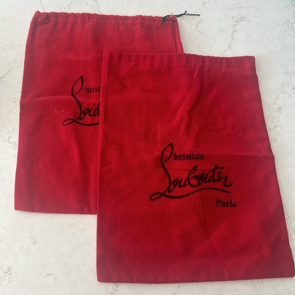 Christian Louboutin Black Slingback Heels - Picture 6 of 7